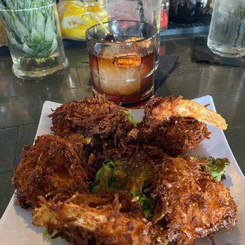 Mercantile Social - Coconut shrimp appetizer - Tapas/Small Plates Near Me - Alpharetta, Georgia