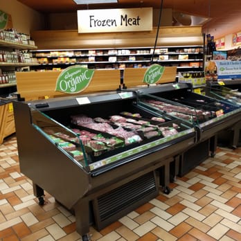 Wegmans - a frozen meat section in a grocery store - Grocery Near Me - Geneseo, New York