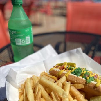 Pier 31 - a hot dog and french fries - Sandwiches Near Me - Chicago, Illinois Pier 31 - a hot dog and french fries - Sandwiches Near Me - Chicago, Illinois