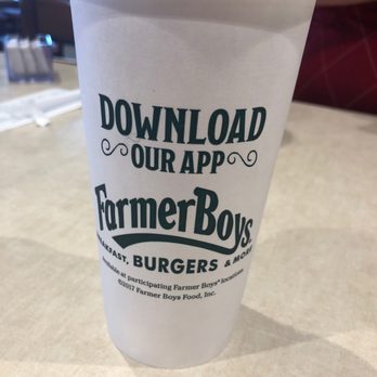 Farmer Boys - This photo is of my drink. Let's see how the food is.... - Breakfast & Brunch Near Me - Modesto, California Farmer Boys - This photo is of my drink. Let's see how the food is.... - Breakfast & Brunch Near Me - Modesto, California