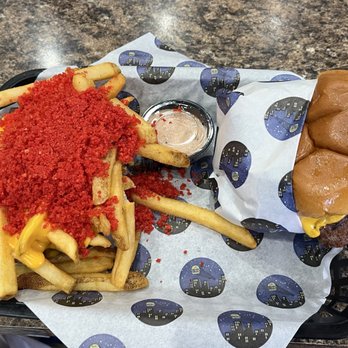 5th Street Burger & Fries - Flaming Devil Fries - Burgers Near Me - Tempe, Arizona