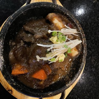 Restaurant Silla - Galbi Jjim Steamed beef short rib stew with vegetables - Japanese Near Me - Columbus, Ohio