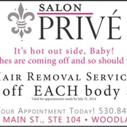 July Special! Hair Removal