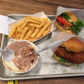 Shake Shack River North - fries, s'mores custard, chicken shack, shack burger - Burgers Near Me - Chicago, Illinois