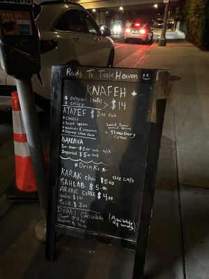 Menu photo 1 Mrs Knafeh Los Angeles, CA