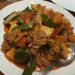 Sweet and sour pork Sweet and sour pork