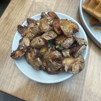 Early Birds - A Breakfast Spot - BACON FAT SMASHED POTATOES - Breakfast & Brunch Near Me - Las Vegas, Nevada