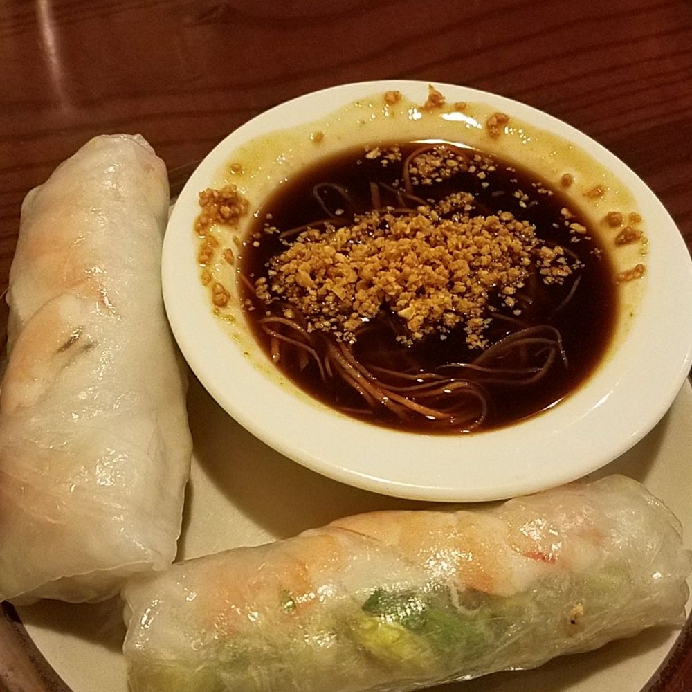 Linh's Bistro - The wrap itself was a little bland but the sauce makes it! - Vietnamese Near Me - Dayton, Ohio Linh's Bistro - The wrap itself was a little bland but the sauce makes it! - Vietnamese Near Me - Dayton, Ohio