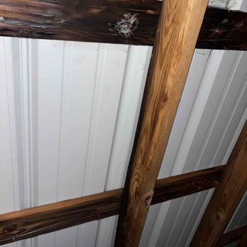 Rackley Roofing - This is how they tried to "repair" a leak - Roofing Near Me - Murfreesboro, Tennessee Rackley Roofing - This is how they tried to "repair" a leak - Roofing Near Me - Murfreesboro, Tennessee