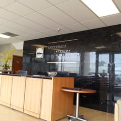 Corporate Interior Solutions - Front lobby logo.