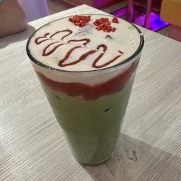 iced fresa matcha iced fresa matcha