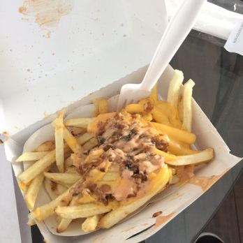 In-N-Out Burger - Why so stingy on the spread? Can we get a little more animal with these fries lol. - Fast Food Near Me - Glendora, California
