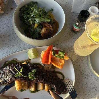 Gumbo Limbo - Curry shrimp, skirt steak and a margarita - Seafood Near Me - Naples, Florida