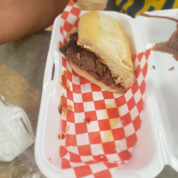 G's Texas Smoke BBQ - Half a Brisket sandwich - Barbeque Near Me - Bakersfield, California