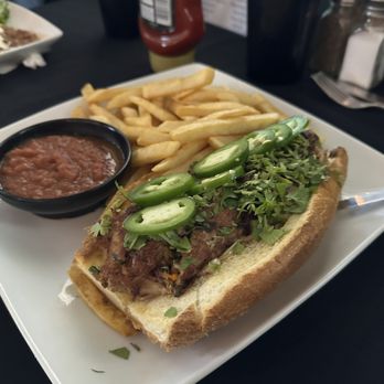 Lunas Fusion & Bar - Carnitas bahn mi - Mexican Near Me - Redding, California Lunas Fusion & Bar - Carnitas bahn mi - Mexican Near Me - Redding, California