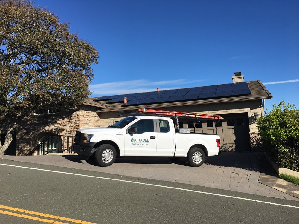 Slide of Citadel Roofing & Solar