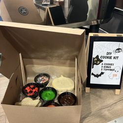 Forty Six Coffee House & Bakery - Cookie design kit. 6 cookies. Icing. M&Ms. $15