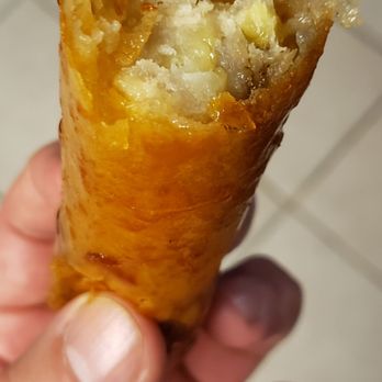 Filipino Desserts Plus 2 - Close up of a crispy Turon. - Bakeries Near Me - San Diego, California