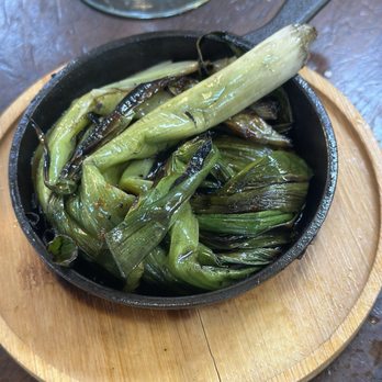 Mezquite - Grilled green onion - came with Bistec plate - Cocktail Bars Near Me - San Antonio, Texas