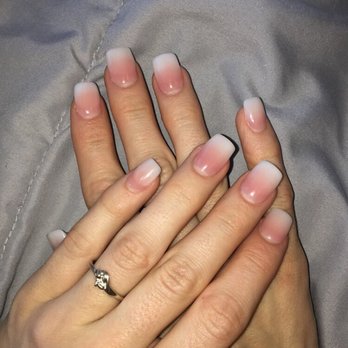 Modern Nails - $55 French Tip Ombré by Lee for a natural glam look. - Nail Salons Near Me - Corvallis, Oregon Modern Nails - $55 French Tip Ombré by Lee for a natural glam look. - Nail Salons Near Me - Corvallis, Oregon