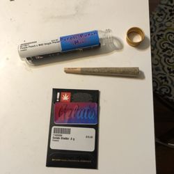 Firestorm Premium Craft Cannabis - Cone and shatter