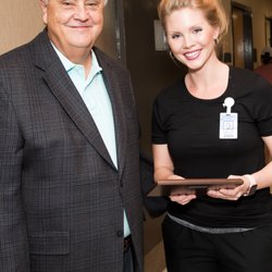 Southwest Mississippi Regional Medical Center - 2017 Employee of the Quarter, Third Quarter Lesley Sterling, RN in Emergency and 5th Floor with CEO Norman Price. Congrats Lesley!