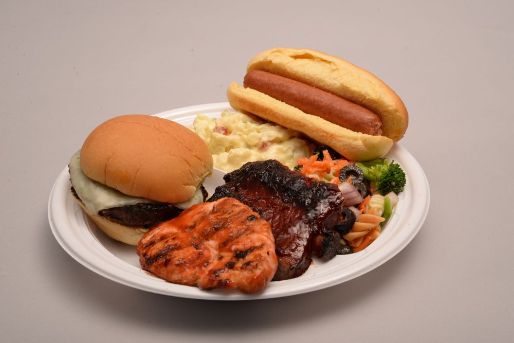 Food from Tex's Barbeque Express