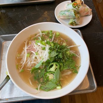 Vui's Kitchen - Original pho and the summer roles. - Vegan Near Me - Nashville, Tennessee
