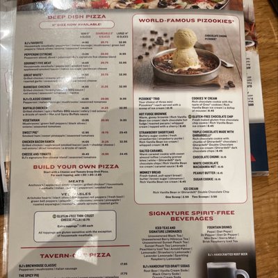 Menu photo 2 BJ's Restaurant & Brewhouse Folsom, CA Menu photo 2 BJ's Restaurant & Brewhouse Folsom, CA