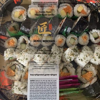 Costco Wholesale - Veg sushi party pack. It was OK but not the greatest. $12 check out the ingredient list too much not so good stuff. - Wholesale Stores Near Me - Gloucester, Ontario Costco Wholesale - Veg sushi party pack. It was OK but not the greatest. $12 check out the ingredient list too much not so good stuff. - Wholesale Stores Near Me - Gloucester, Ontario