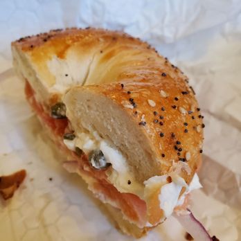 Nate's Bagels - Lox. Just ok - Bagels Near Me - Richmond, Virginia