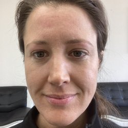 Threading - I took this photo AFTER threading but BEFORE my first time ever getting eyebrow tinting done.