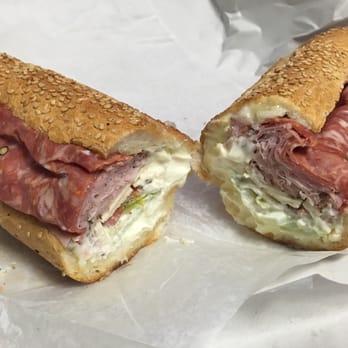Pagano's - #19 Italian Hoagie Diablo: Hot sopressata, pepper ham, ham capicolla and sharp provolone cheese with lettuce, tomato, onion, oil. Extra mayo - Delis Near Me - Drexel Hill, Pennsylvania Pagano's - #19 Italian Hoagie Diablo: Hot sopressata, pepper ham, ham capicolla and sharp provolone cheese with lettuce, tomato, onion, oil. Extra mayo - Delis Near Me - Drexel Hill, Pennsylvania