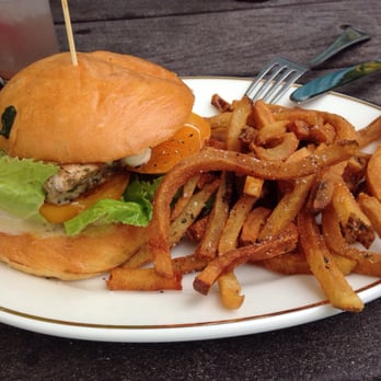 Oddfellows - Chicken pesto sandwich. Good, not too heavy. The fries were delicious! - Breakfast & Brunch Near Me - Dallas, Texas Oddfellows - Chicken pesto sandwich. Good, not too heavy. The fries were delicious! - Breakfast & Brunch Near Me - Dallas, Texas