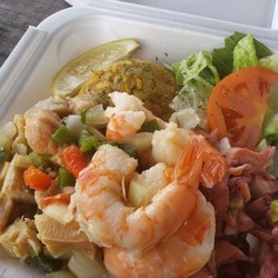 El Rincón Isleño - Mofongo con Carrucho, Pulpo, Camarones / Mofongo with Conch, Octopus, Shrimp