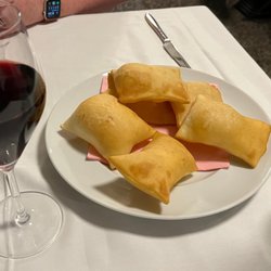 La Capriata - These puffed breads were delicious!