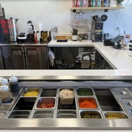 Poke Toppings Bar