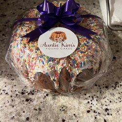 Auntie Kim’s Pound Cakes - Confetti pound cake
