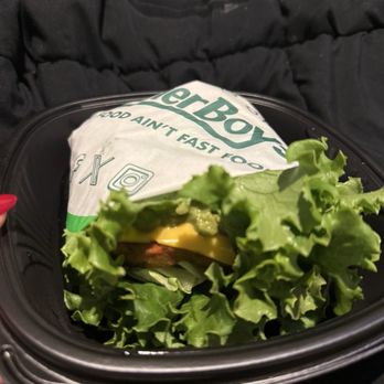 Farmer Boys - Veggie Burger lettuce wrap - Breakfast & Brunch Near Me - Orange, California