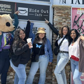 Hide Out Cafe - Beary small signage - Cafes Near Me - Rowland Heights, California