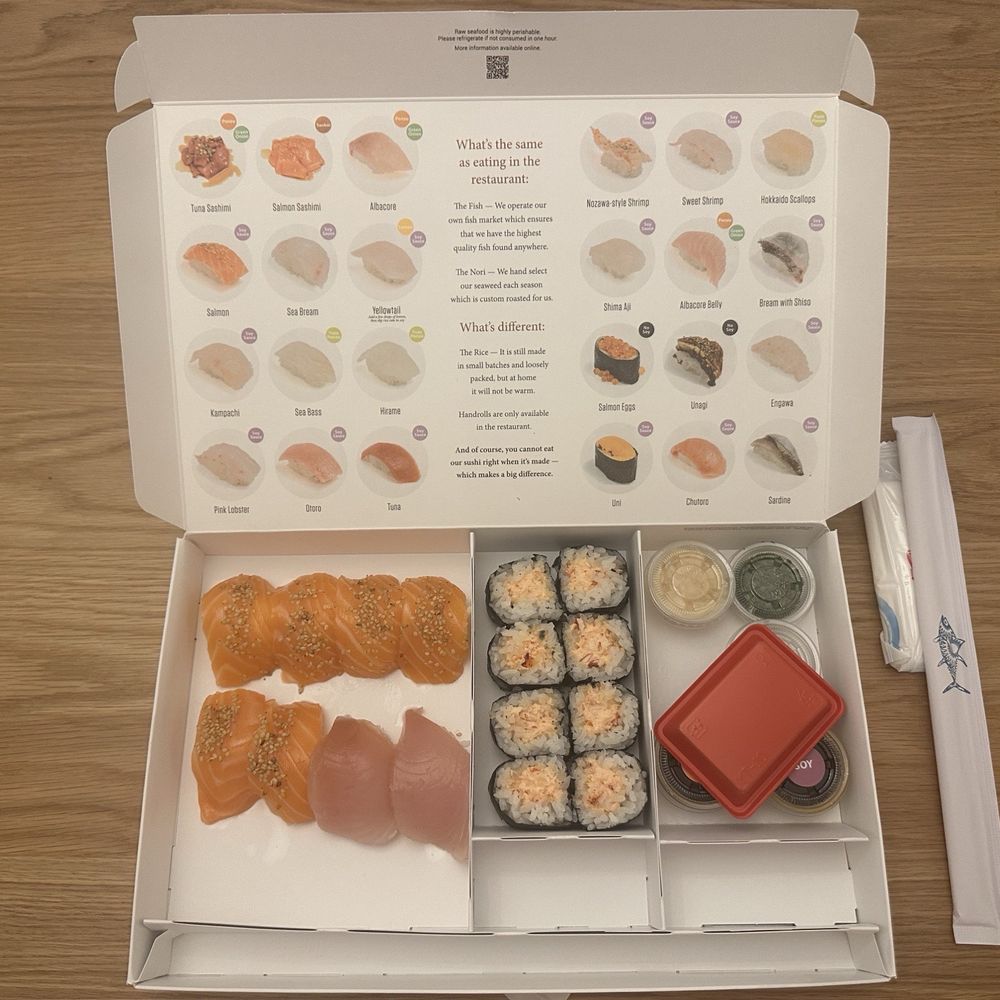 Ordered through Postmates - this is right when I opened my box to see my food. The presentation Ordered through Postmates - this is right when I opened my box to see my food. The presentation