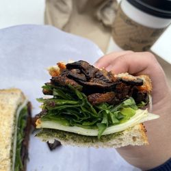 Little Food Studio - Nichelle sandwich and a chai