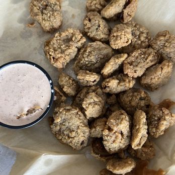 Oscar's Breakfast, Burgers & Brews - Fried Portobello Mushrooms - Breakfast & Brunch Near Me - Barboursville, West Virginia Oscar's Breakfast, Burgers & Brews - Fried Portobello Mushrooms - Breakfast & Brunch Near Me - Barboursville, West Virginia