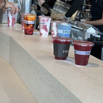 Erewhon - A million Hailey Bieber smoothies - Grocery Near Me - Los Angeles, California Erewhon - A million Hailey Bieber smoothies - Grocery Near Me - Los Angeles, California