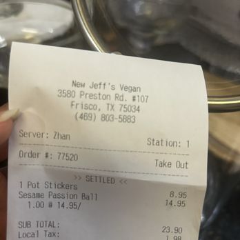 Jeff's Vegan - Vegan Near Me - Frisco, Texas Jeff's Vegan - Vegan Near Me - Frisco, Texas