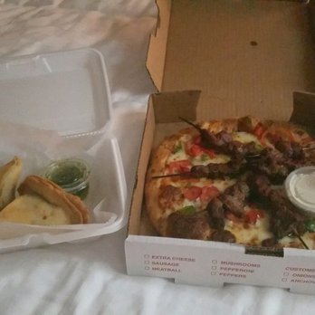 Ephesus Pizza - Giant samosas and lamb kebab pizza. - Pizza Near Me - Pittsburgh, Pennsylvania