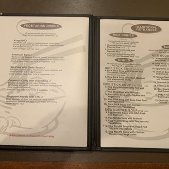 Duc's Vietnamese - 10/3/22: Menu prices- vegetarian & pho - Vietnamese Near Me - Woodbury, Minnesota