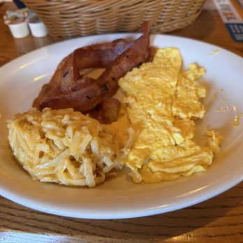 Cracker Barrel Old Country Store - Scrambled eggs and floppy bacon. - Breakfast & Brunch Near Me - Bel Air, Maryland Cracker Barrel Old Country Store - Scrambled eggs and floppy bacon. - Breakfast & Brunch Near Me - Bel Air, Maryland