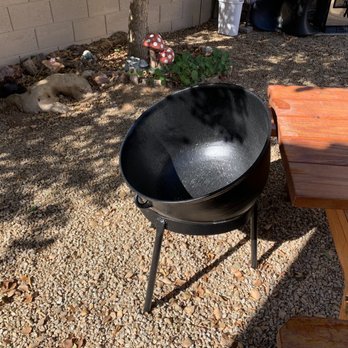 Powder Coating AZ - Large cast iron pot - Powder Coating Near Me - El Mirage, Arizona Powder Coating AZ - Large cast iron pot - Powder Coating Near Me - El Mirage, Arizona