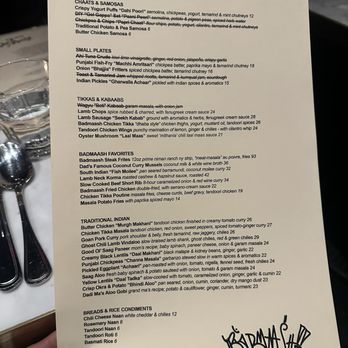 Badmaash - Menu - Indian Near Me - Los Angeles, California